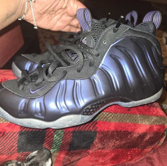 Mens Eggplant Foamposites size 10 - Picture 4 of 8